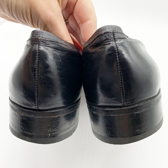 Florsheim Leather Slip On Loafers in Black Size 8.5D - Picture 6 of 11